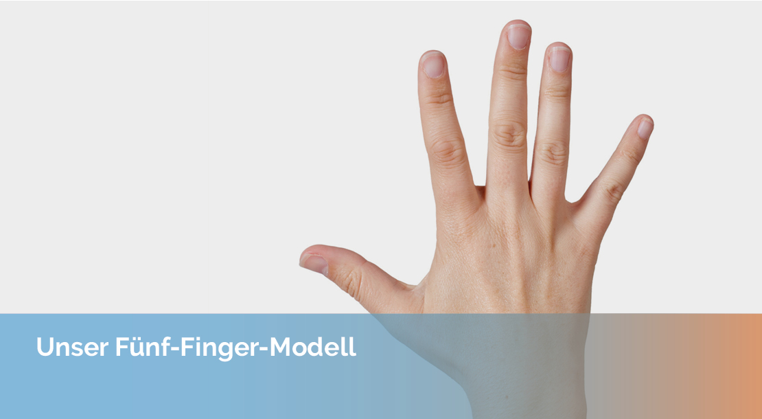 Unser Fünf-Finger-Modell